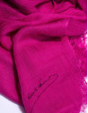 Plain pink scarf 