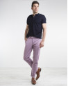 Mauve chino pants