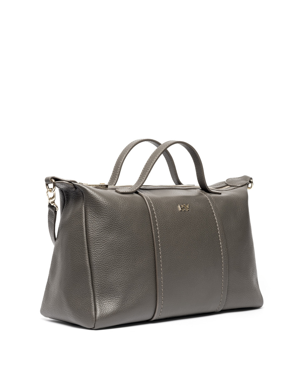 Bolso bowling piel topo Samuel 