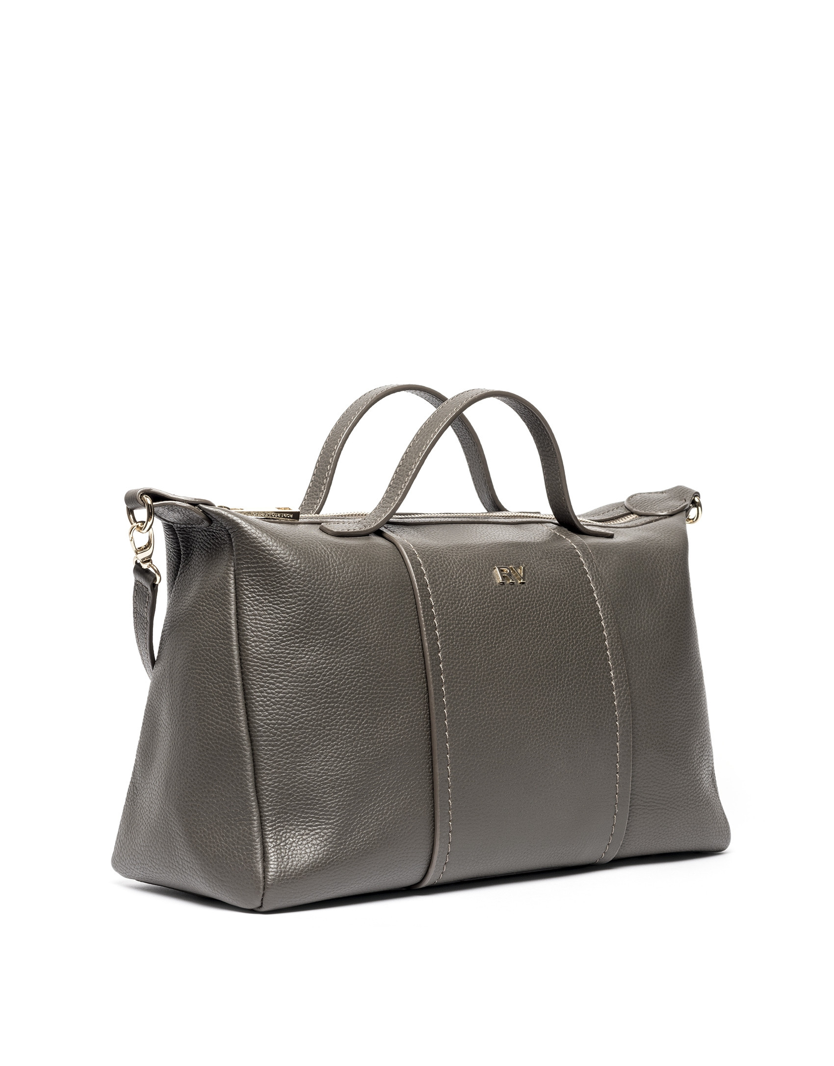Bolso bowling piel topo Samuel 