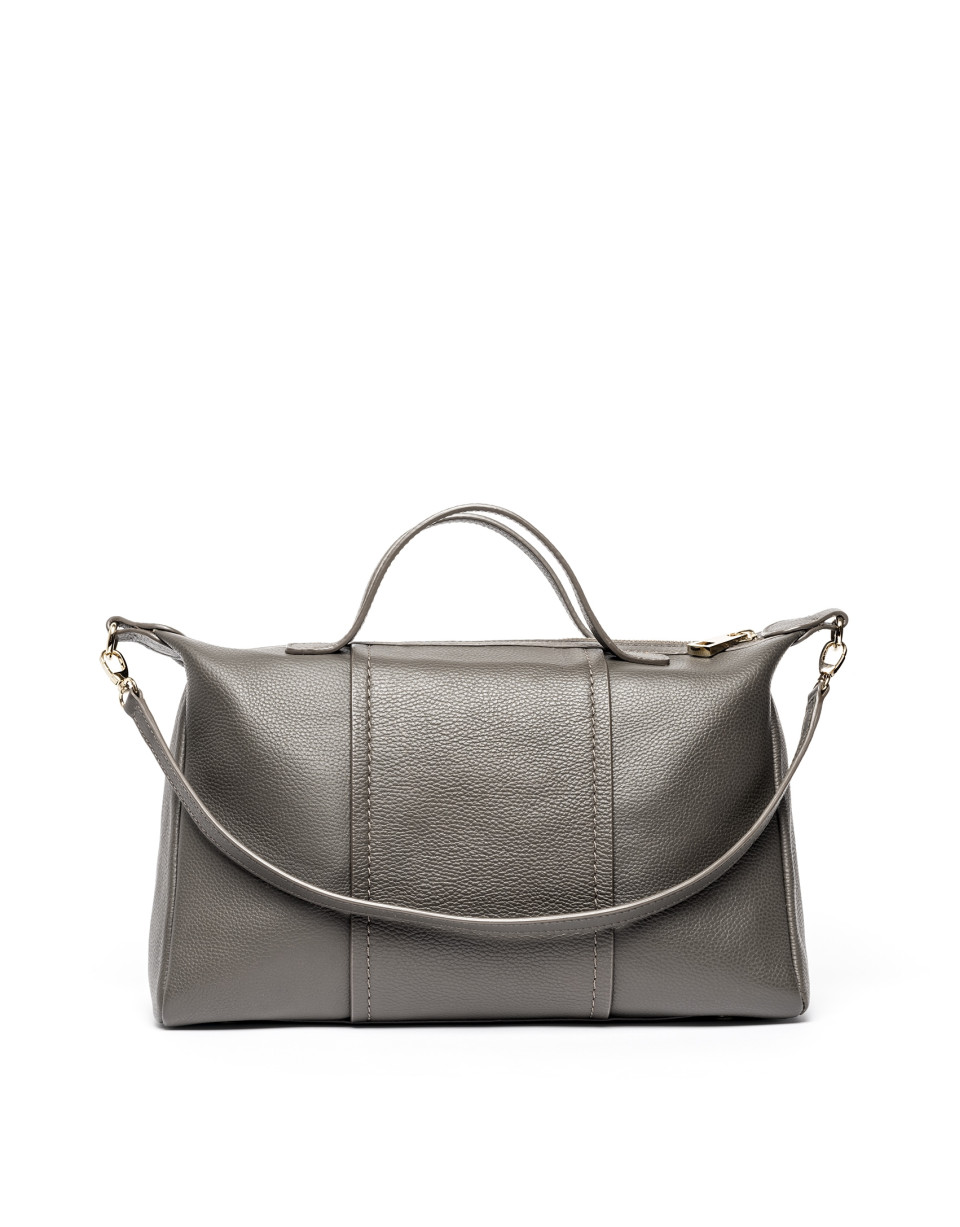 Bolso bowling piel topo Samuel 