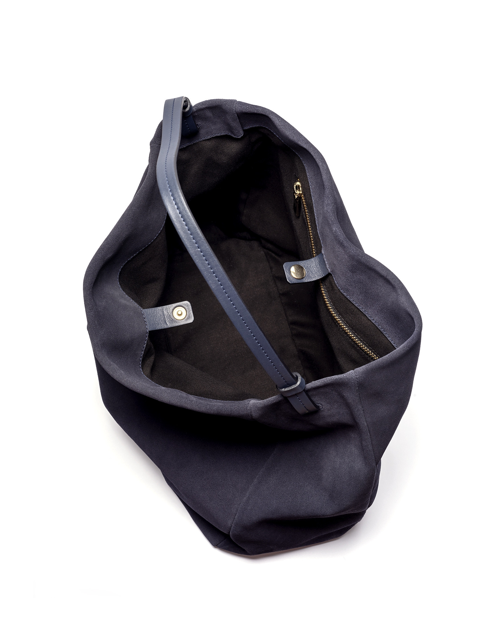 Bolso hobo ante azul Cube