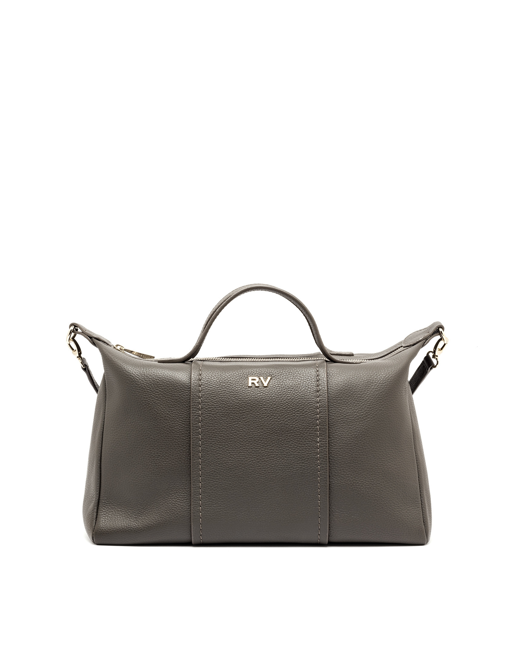 Bolso bowling piel topo Samuel 