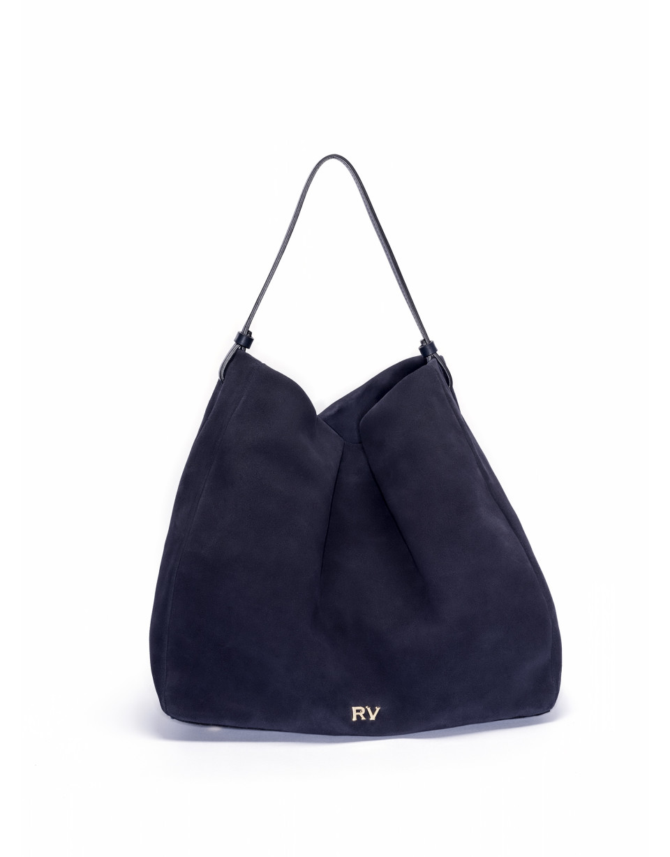 Bolso hobo ante azul Cube