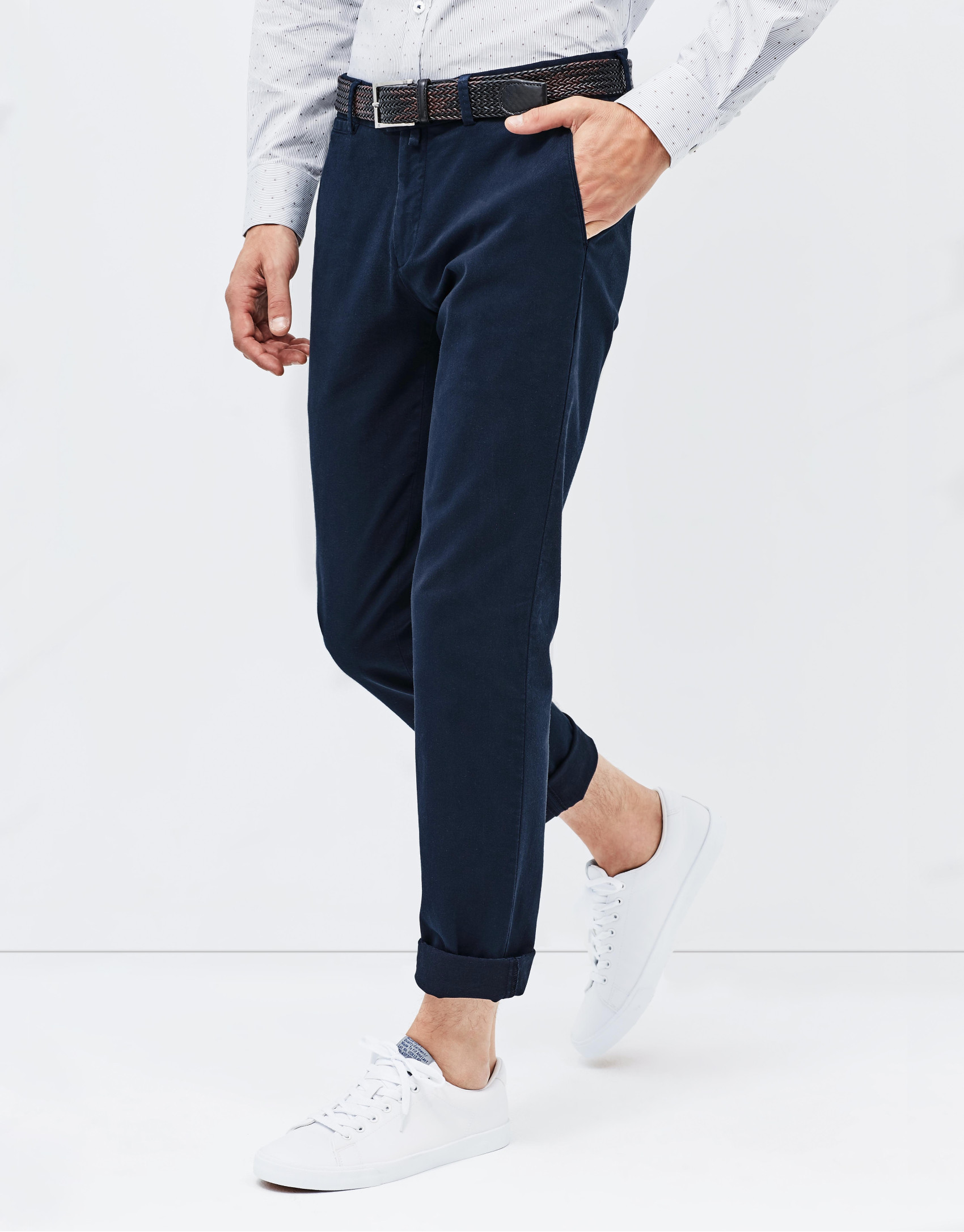 Pantalón chino marino
