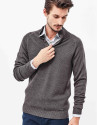 Brown wool sweater