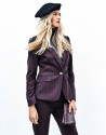Pinstriped blazer
