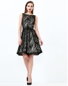 Vestido encaje negro