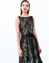 Vestido encaje negro