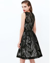 Vestido encaje negro