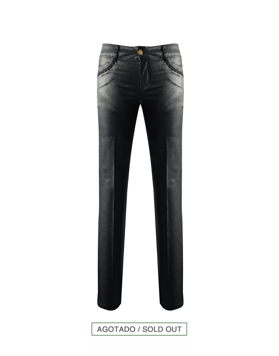 Black denim pants 