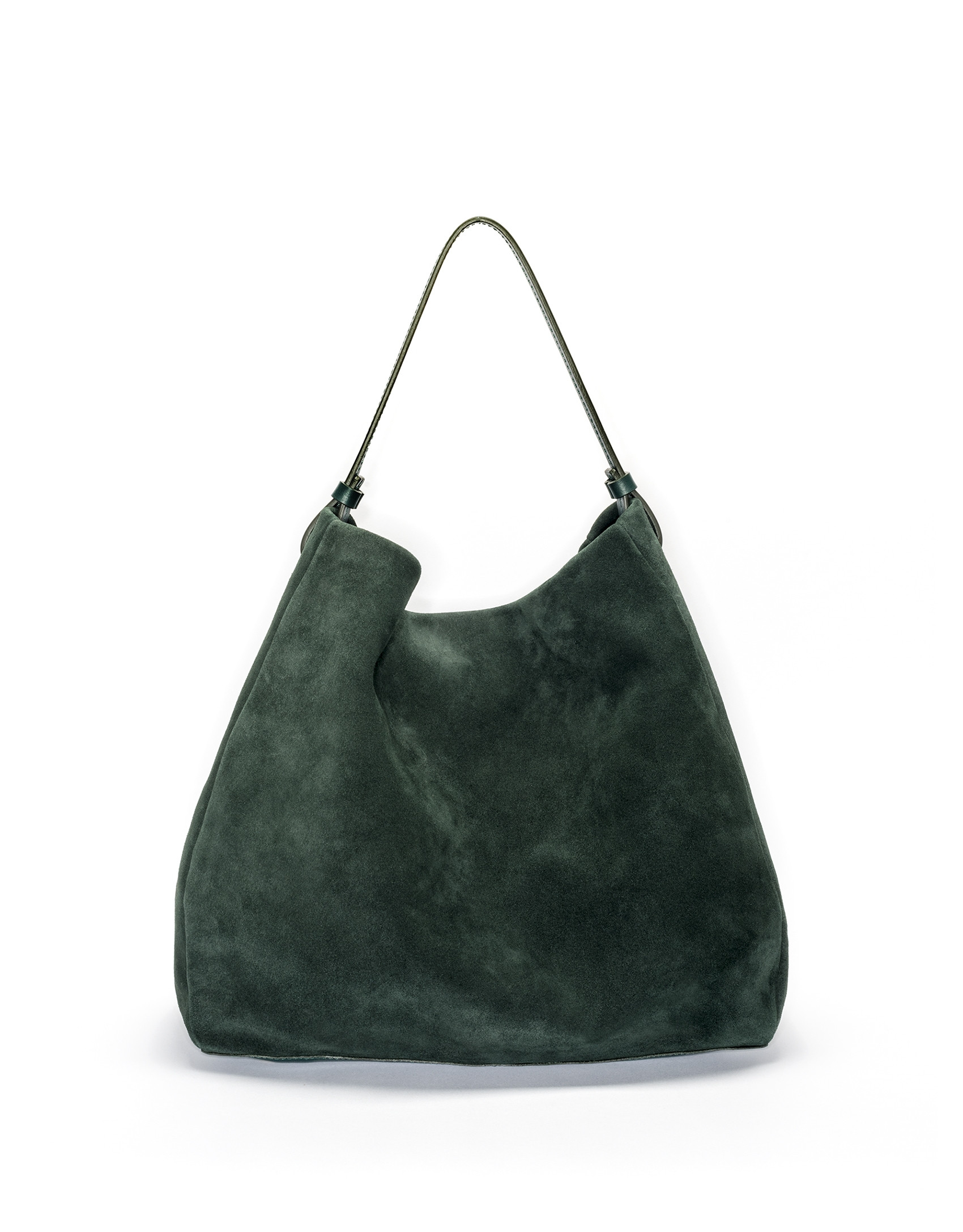 Bolso hobo ante verde Cube
