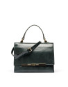 Green leather Noor doctor's bag