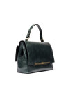Green leather Noor doctor's bag
