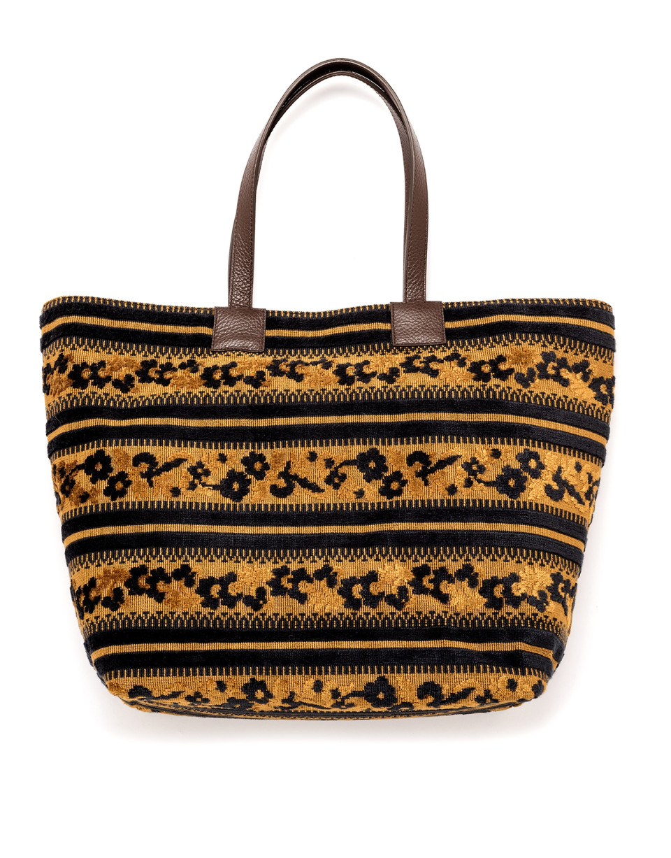 Bolso shopper tejido jacquard Uve