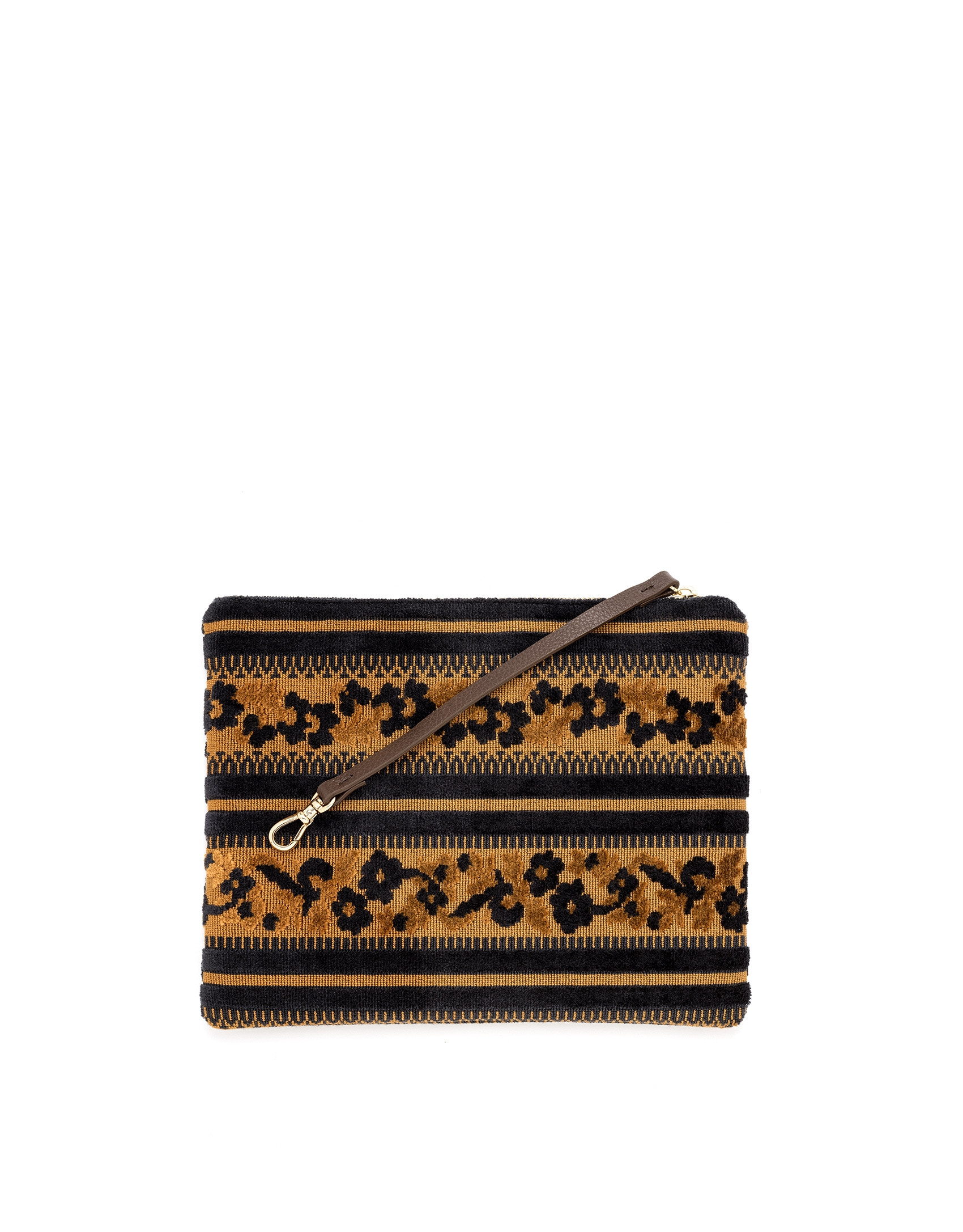 Bolso clutch tejido jacquard Uve