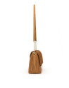 Brown leather Olivia shoulder bag