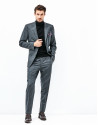 Traje raya diplomática gris