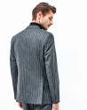 Traje raya diplomática gris