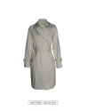 Gabardina color piedra