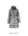 Grey quilted coat