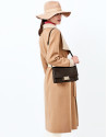 Abrigo doble faz beige