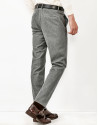 Gray knit pants