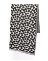 Black and white scarf