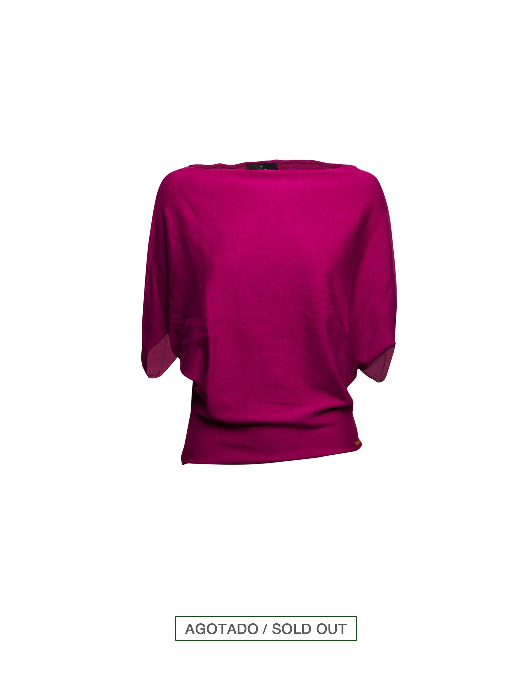 Wide sleeve boat neck pullover