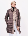 Ivory fur reversible coat