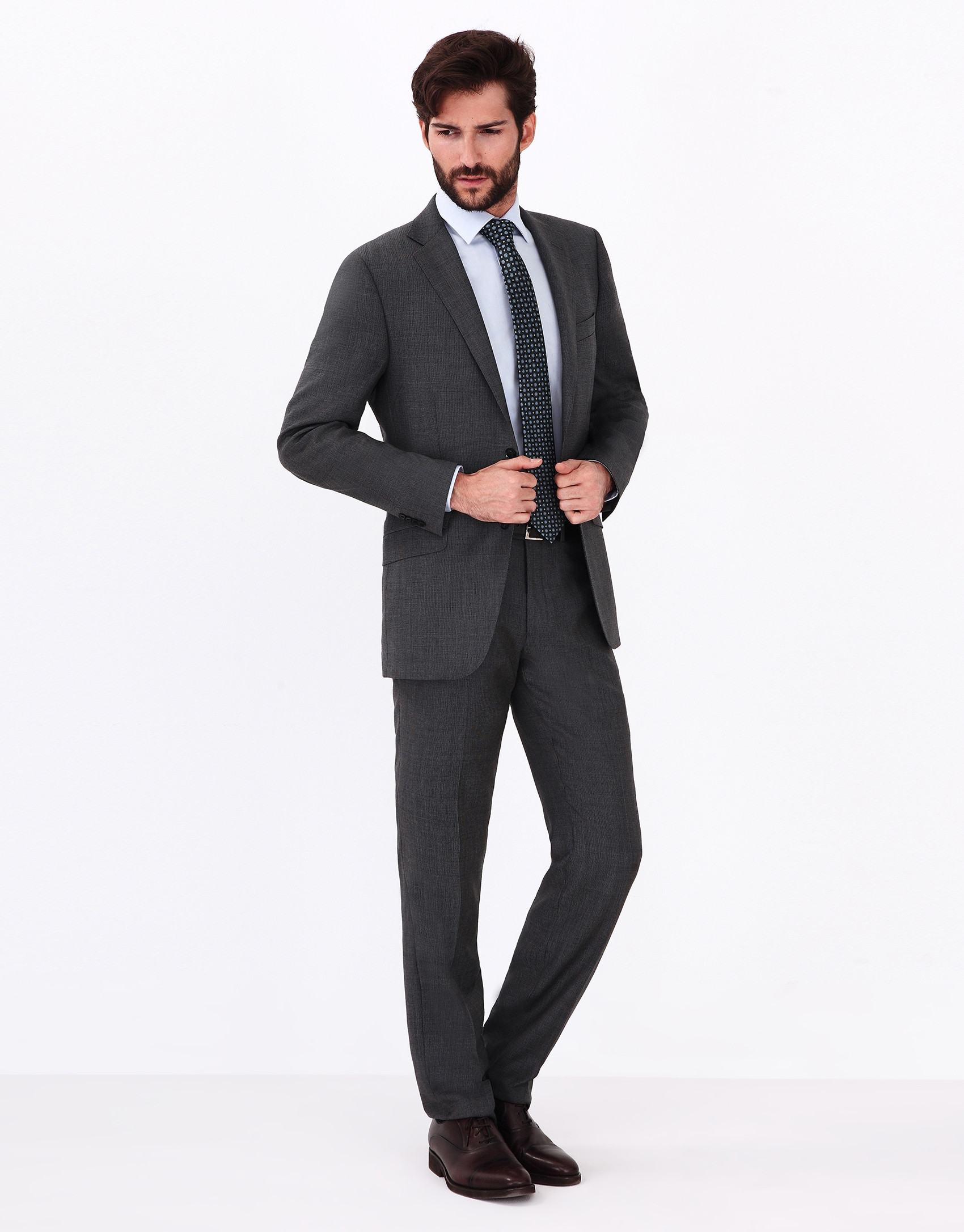 Camisa oxford azul