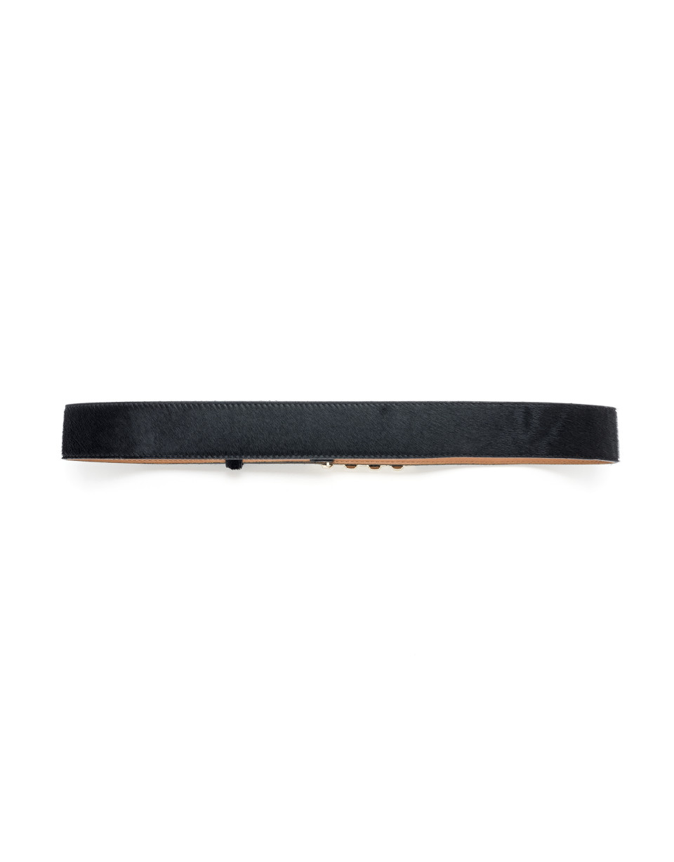 Black jewelry belt