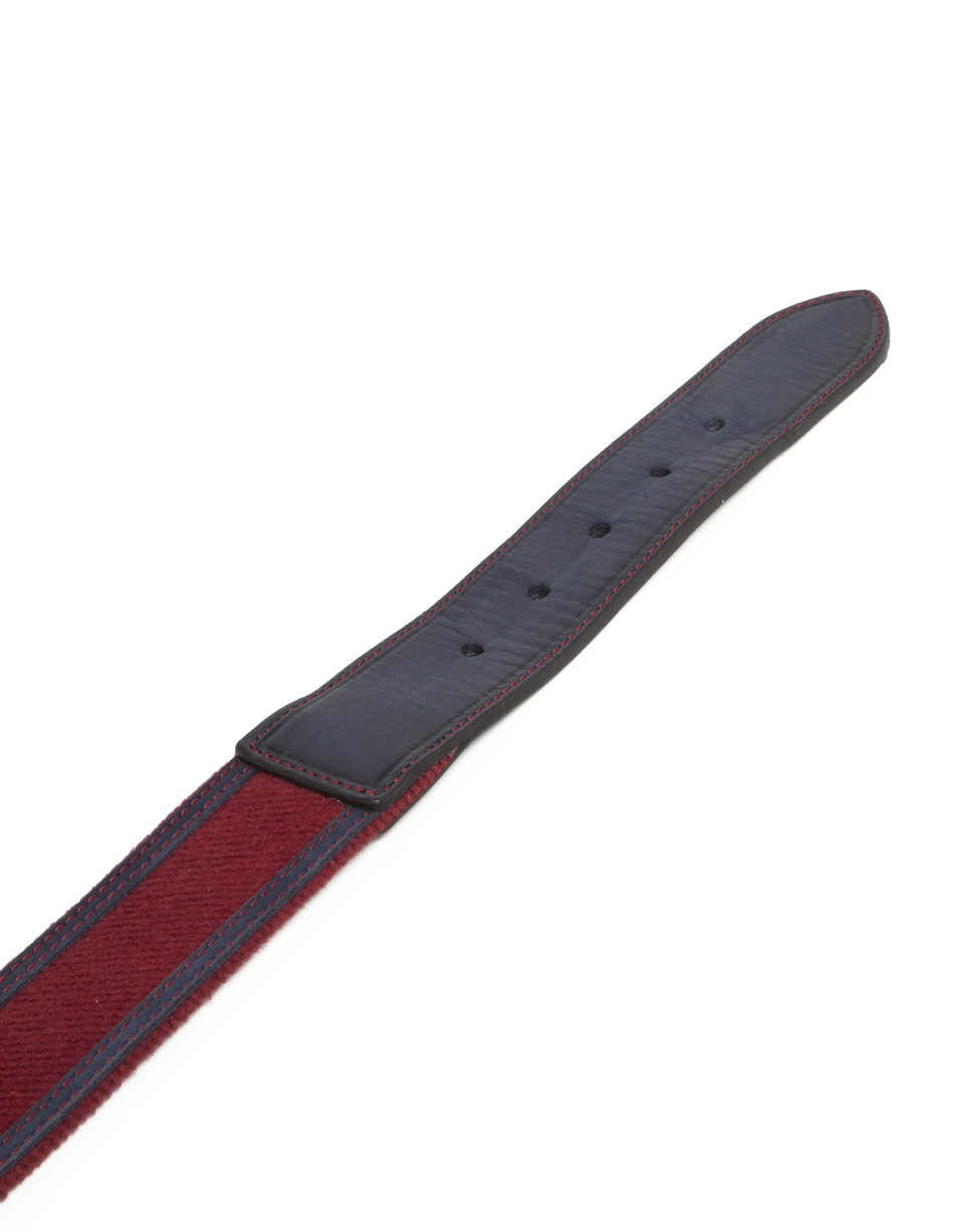 Blue and red belt