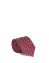 Red floral tie