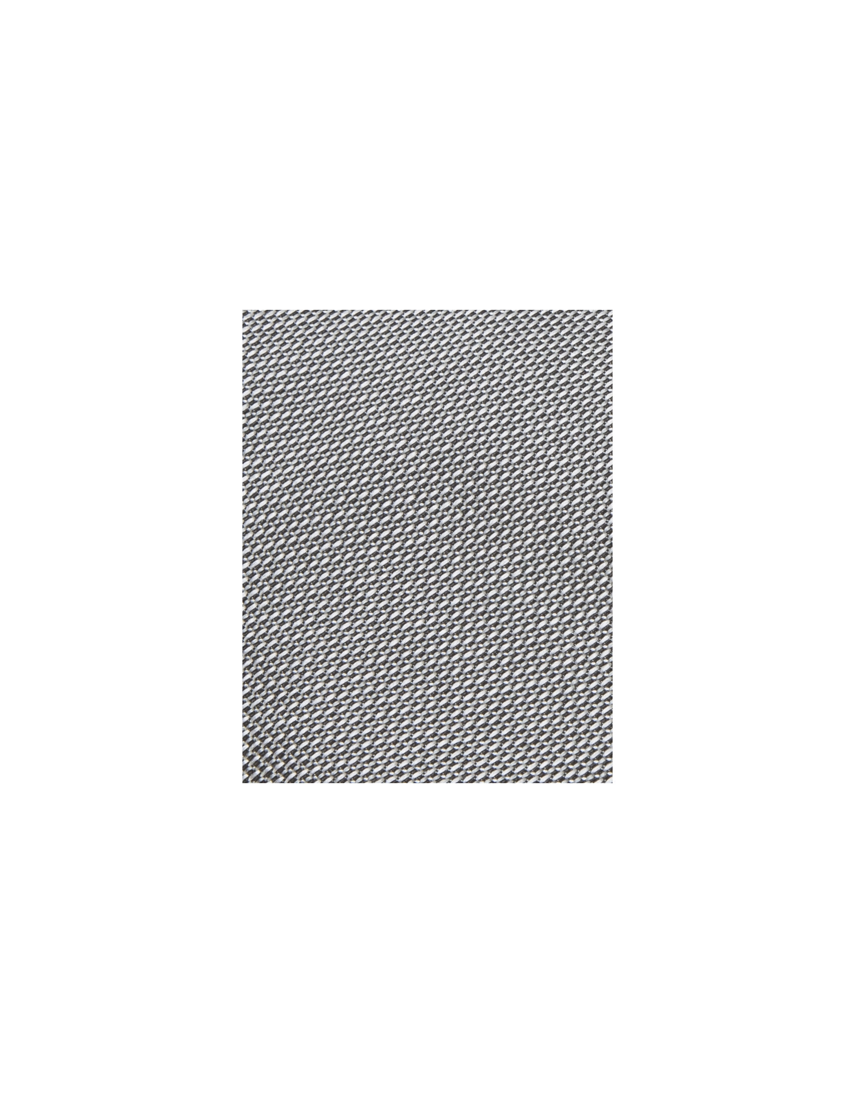 Gray silk tie