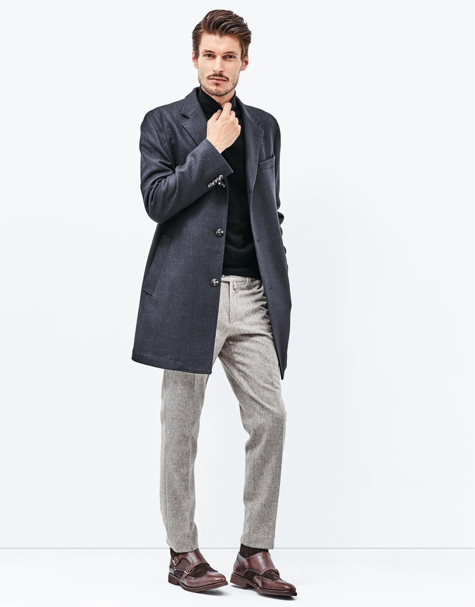 Brown flannel pants