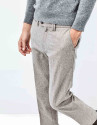 Brown flannel pants