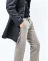 Brown flannel pants