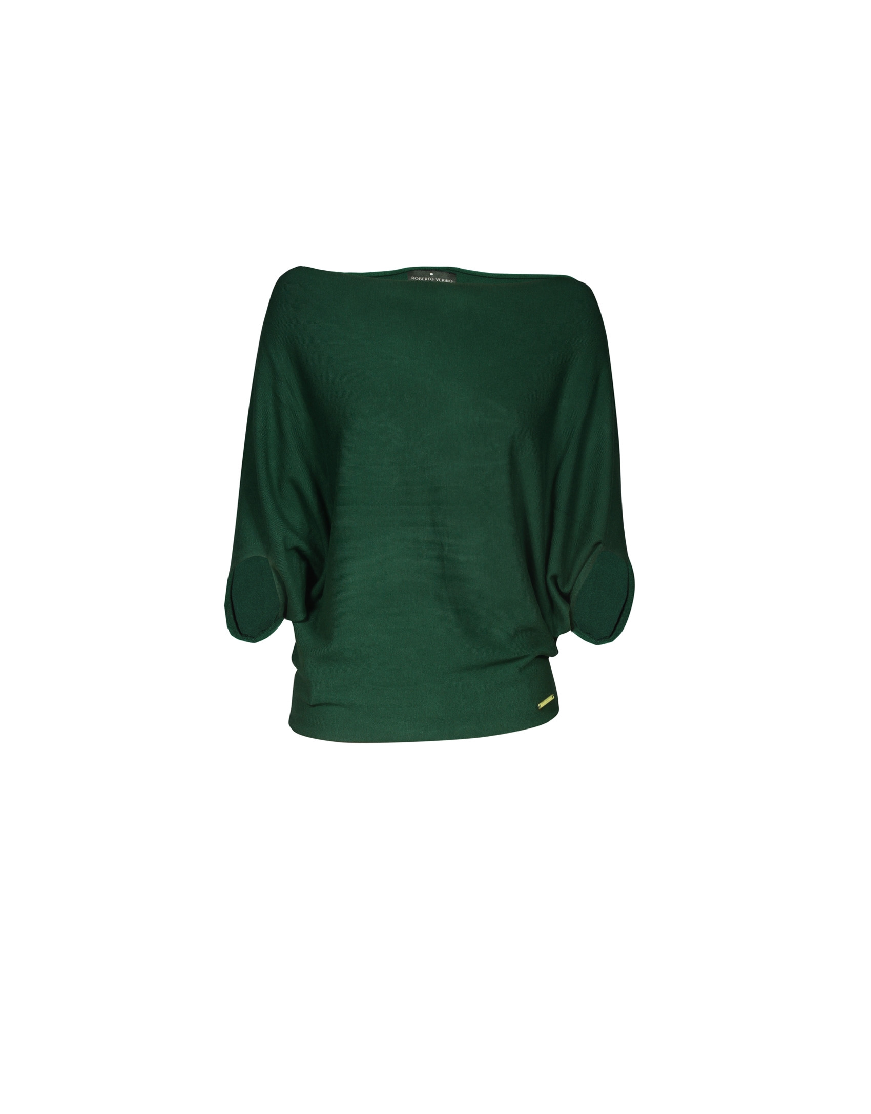 Wide sleeve boat neck pullover