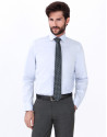 Camisa oxford azul