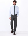 Traje pata de gallo gris
