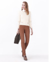 Pantalón 5 bolsillos camel