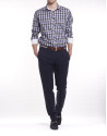 Casual Vichy checked shirt