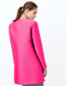 Aubergine short coat