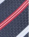 Corbata rayas rojo y blanco