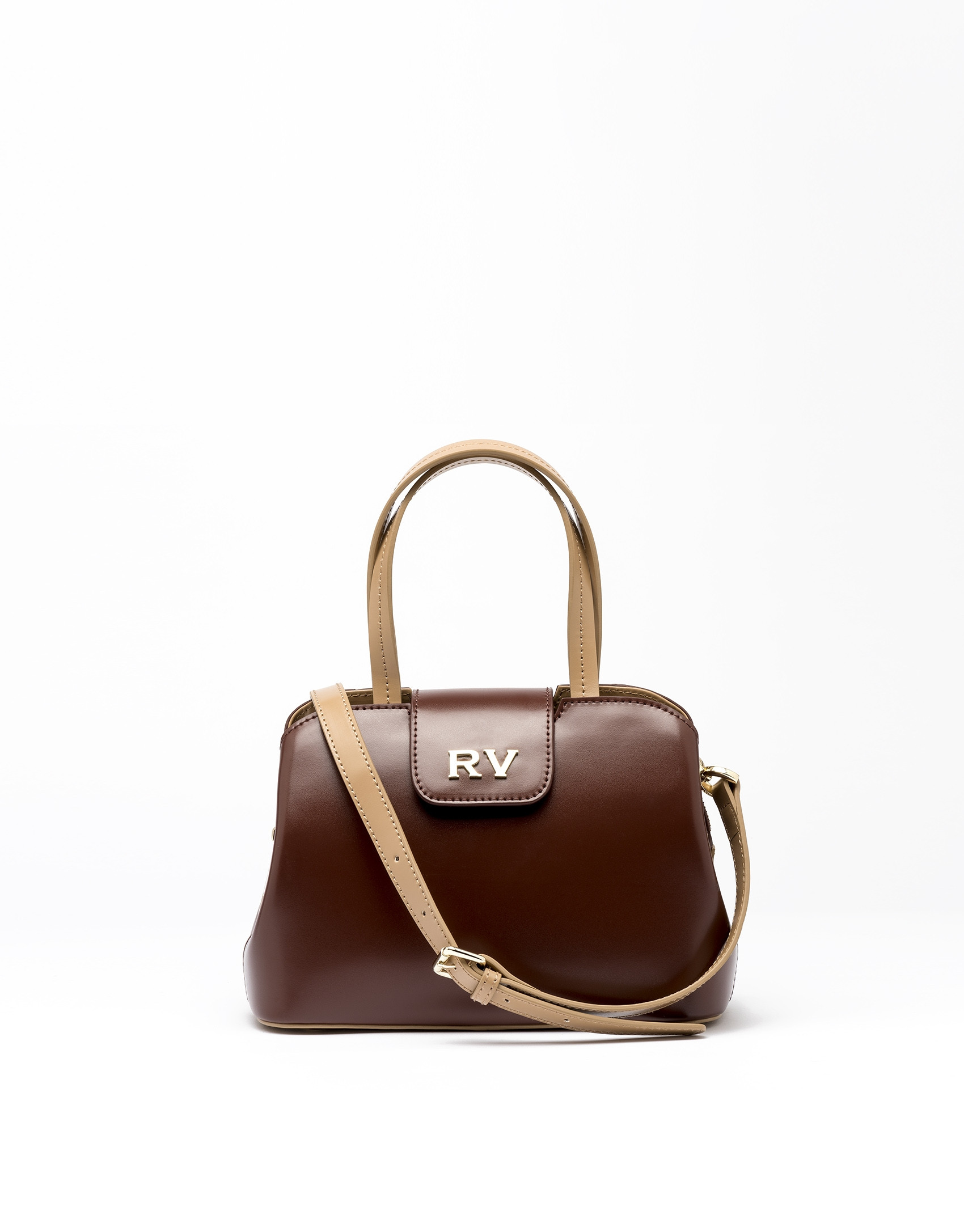 Bolso satchel nano piel marrón Ryan