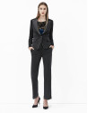 Black tuxedo pants