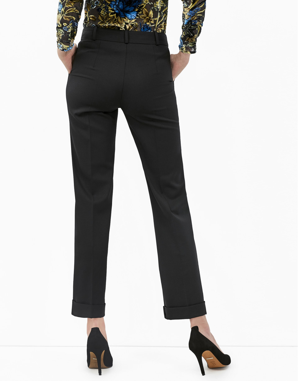 Black tuxedo pants
