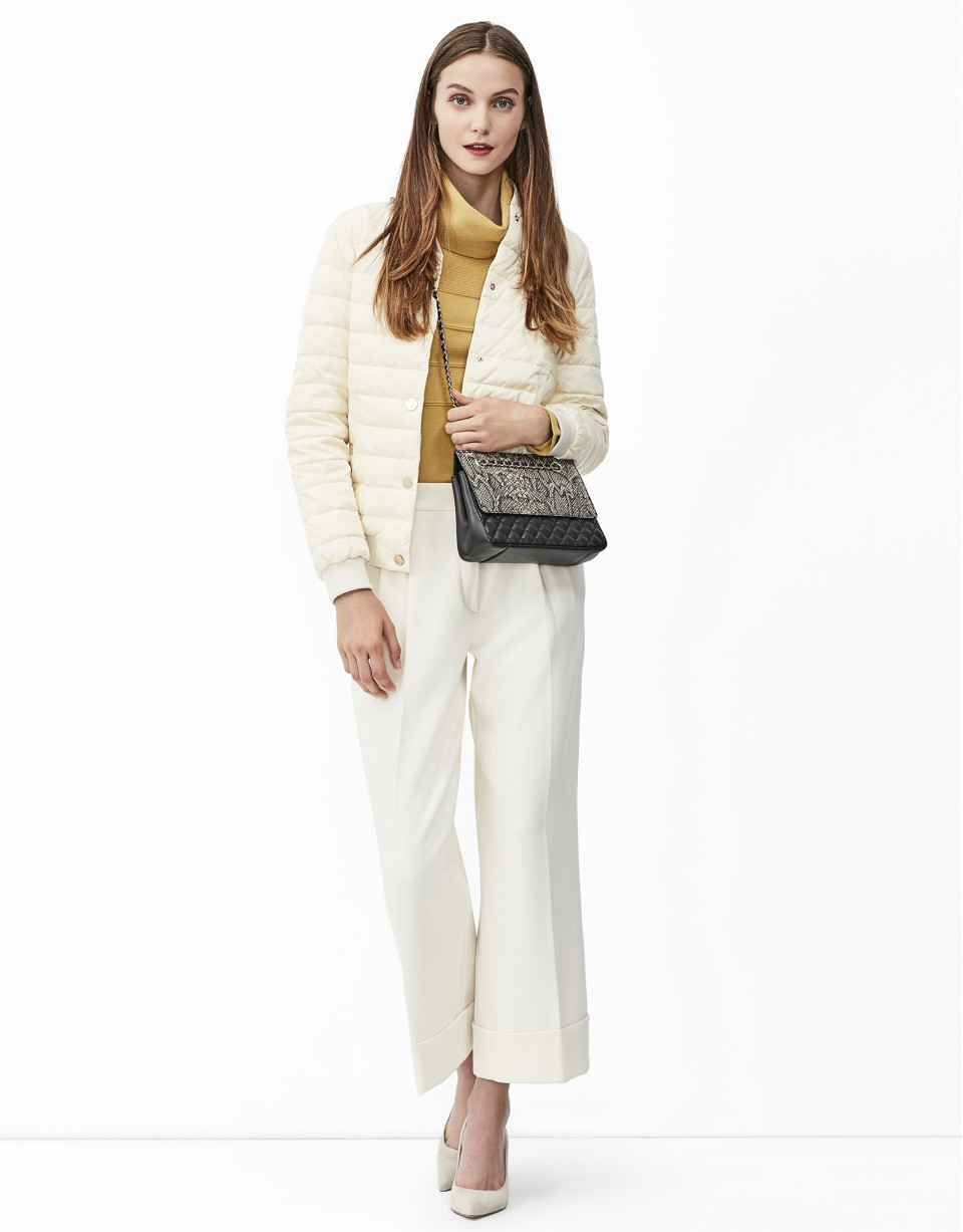 Light green turtle neck sweater