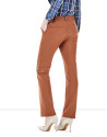 Pantalón crepe teja